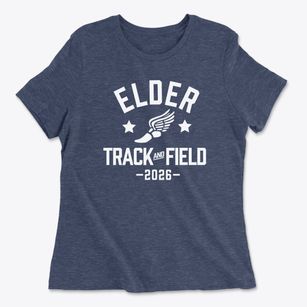 Elder Middle School Track and Field Women's Cotton T-Shirt