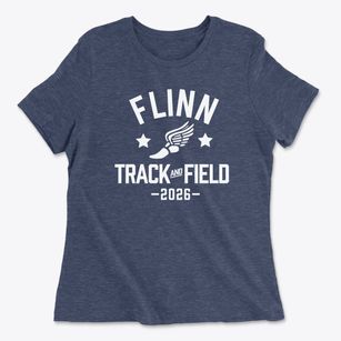 Flinn Elementary School Track and Field Women's Cotton T-Shirt