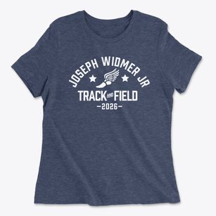 Joseph Widmer Jr Elementary School Track and Field Women's Cotton T-Shirt