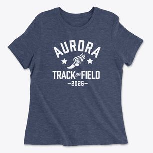 Aurora Christian Academy Track and Field Women's Cotton T-Shirt