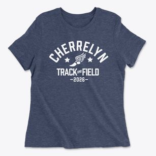 Cherrelyn Elementary School Track and Field Women's Cotton T-Shirt
