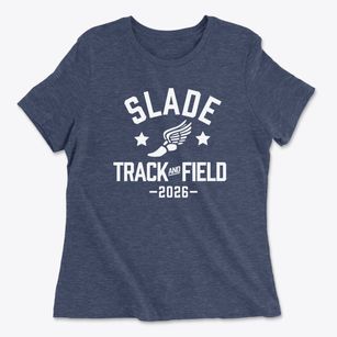 Slade Middle School Track and Field Women's Cotton T-Shirt