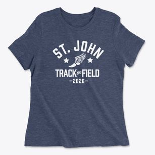 St John Parish Track and Field Women's Cotton T-Shirt