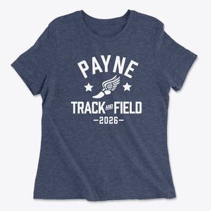 Payne Junior High School Track and Field Women's Cotton T-Shirt