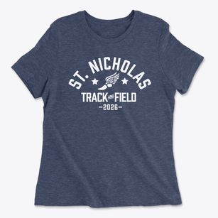 St Nicholas Parish Track and Field Women's Cotton T-Shirt