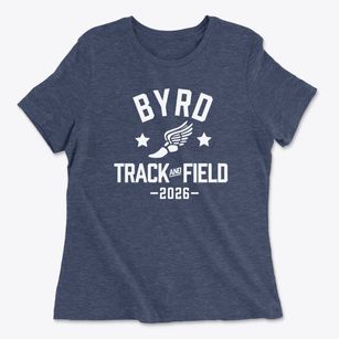 Byrd Community Academy Track and Field Women's Cotton T-Shirt