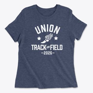 Union High School Track and Field Women's Cotton T-Shirt