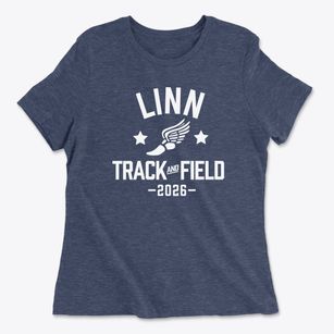 Linn Elementary School Track and Field Women's Cotton T-Shirt