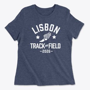 Lisbon Elementary School Track and Field Women's Cotton T-Shirt