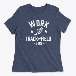 Work Opportunity Center Track and Field Women's Cotton T-Shirt