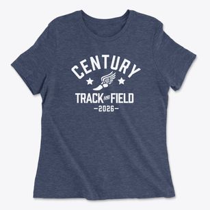Century Middle School Track and Field Women's Cotton T-Shirt