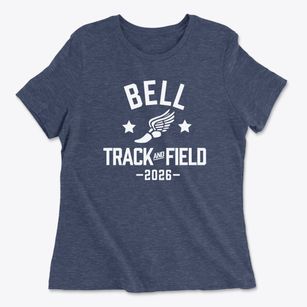 Bell Center Track and Field Women's Cotton T-Shirt
