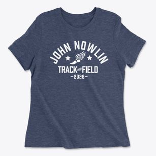 John Nowlin Elementary School Track and Field Women's Cotton T-Shirt