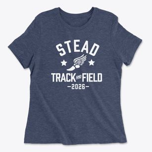 Stead Elementary School Track and Field Women's Cotton T-Shirt