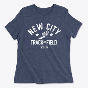 New City Elementary School Track and Field Women's Cotton T-Shirt