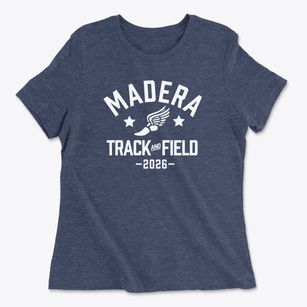 Madera Baptist Academy Track and Field Women's Cotton T-Shirt