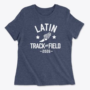 Charlotte Latin School Track and Field Women's Cotton T-Shirt