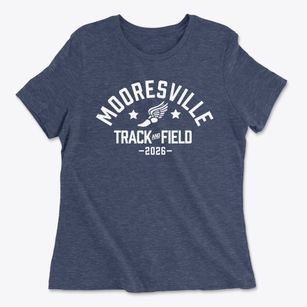 Mooresville Middle School Track and Field Women's Cotton T-Shirt