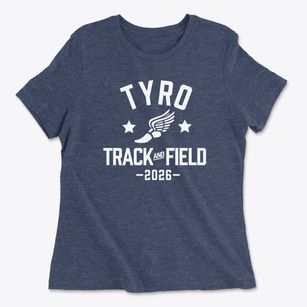 Tyro Elementary School Track and Field Women's Cotton T-Shirt