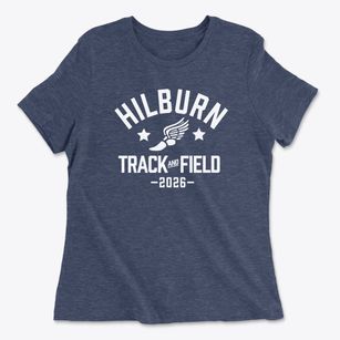 Hilburn Academy Track and Field Women's Cotton T-Shirt