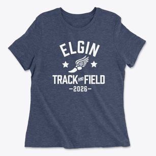Elgin High School Track and Field Women's Cotton T-Shirt