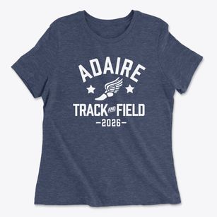 Adaire Elementary School Track and Field Women's Cotton T-Shirt
