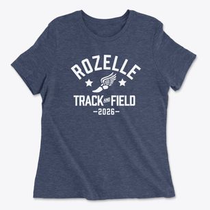 Rozelle Elementary School Track and Field Women's Cotton T-Shirt