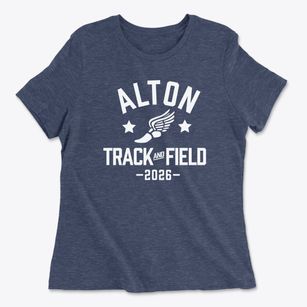 Alton Elementary School Track and Field Women's Cotton T-Shirt