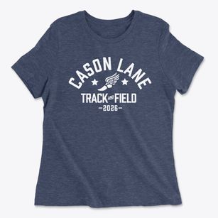 Cason Lane Academy Track and Field Women's Cotton T-Shirt