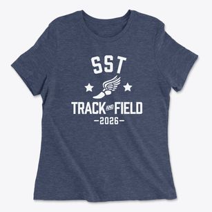School Of Science And Technology Track and Field Women's Cotton T-Shirt
