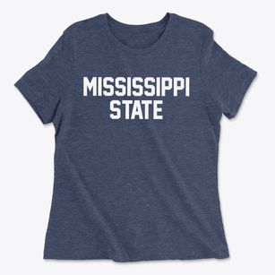 Mississippi State Mississippi Classic Block Women's Cotton T-Shirt