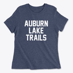Auburn Lake Trails California Classic Block Women's Cotton T-Shirt