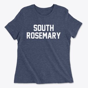 South Rosemary North Carolina Classic Block Women's Cotton T-Shirt