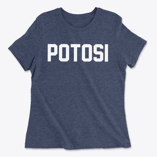 Potosi Missouri Classic Block Women's Cotton T-Shirt