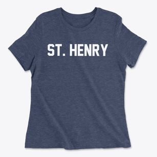St. Henry Ohio Classic Block Women's Cotton T-Shirt