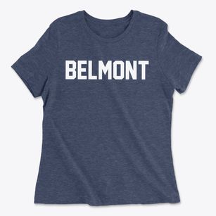 Belmont Mississippi Classic Block Women's Cotton T-Shirt