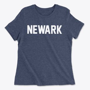 Newark Delaware Classic Block Women's Cotton T-Shirt
