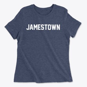 Jamestown Kentucky Classic Block Women's Cotton T-Shirt