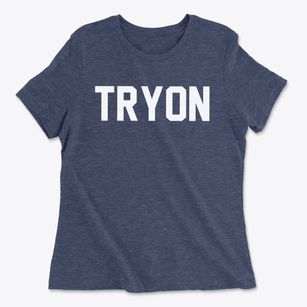 Tryon North Carolina Classic Block Women's Cotton T-Shirt