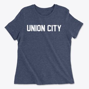 Union City Ohio Classic Block Women's Cotton T-Shirt