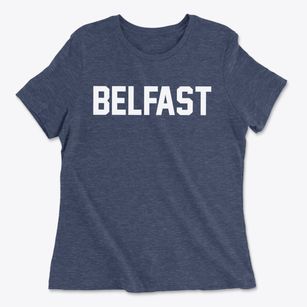 Belfast New York Classic Block Women's Cotton T-Shirt