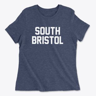 South Bristol New York Classic Block Women's Cotton T-Shirt