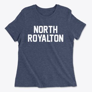 North Royalton Ohio Classic Block Women's Cotton T-Shirt