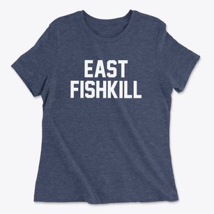 East Fishkill New York Classic Block Women's Cotton T-Shirt