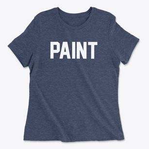 Paint Pennsylvania Classic Block Women's Cotton T-Shirt