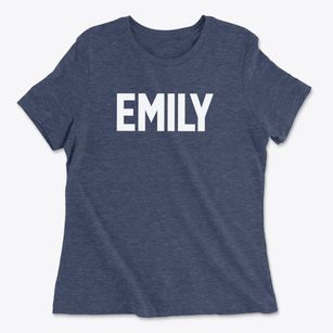 Emily Minnesota Classic Block Women's Cotton T-Shirt