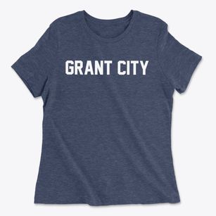 Grant City Missouri Classic Block Women's Cotton T-Shirt