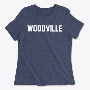 Woodville Alabama Classic Block Women's Cotton T-Shirt