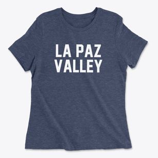 La Paz Valley Arizona Classic Block Women's Cotton T-Shirt