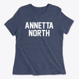 Annetta North Texas Classic Block Women's Cotton T-Shirt